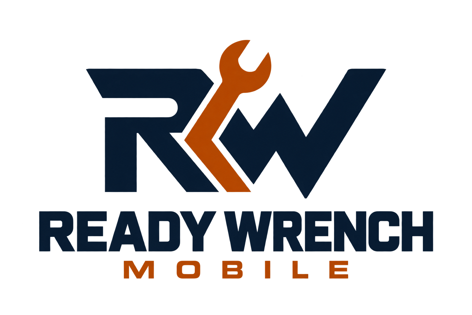 Ready Wrench Mobile — RW monogram